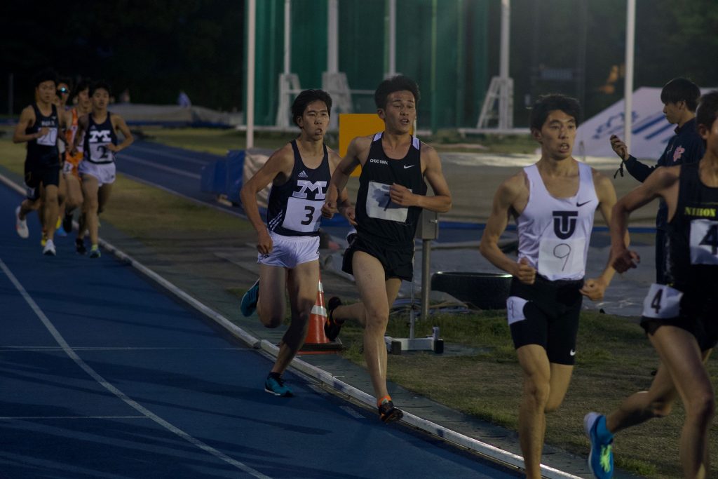 2019-05-12 日体大記録会 5000m 9組 00:14:31.52